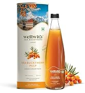 Wellwith (Ayuzera) Sea Buckthorn Berry Oil Vegan Omega 7 500mg, 30 Veg HPMC Capsules (Pack of 1), 15-Day Supply | Seabuckthorn Capsules rich In Omega 3, 6, 7 & 9 For Muscle, Bone, Heart & Skin