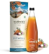Wellwith (Ayuzera) Sea Buckthorn Berry Oil Vegan Omega 7 500mg, 30 Veg HPMC Capsules (Pack of 1), 15-Day Supply | Seabuckthorn Capsules rich In Omega 3, 6, 7 & 9 For Muscle, Bone, Heart & Skin