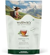 Ayuzera (Wellwith) Himalayan Sea Buckthorn Pulp Concentrate 300ml | Cold-Pressed | Makes 50 Glasses | Natural Vitamin C, Omega 3 6 7 9, Antioxidants | Immunity, Skin Glow & Gut Health Support | Juice Seabuckthorn