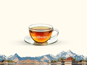 Wellwith (Ayuzera) Sea Buckthorn Raw Leaves Tea | Himalayan Herbal Leaf Tea | Good for Skin, Immunity & Detox | Pure & Natural | 50g (Pack of 1)