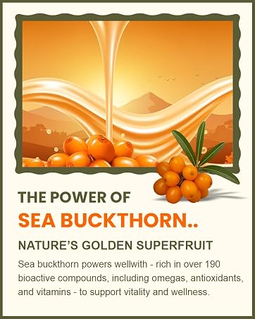 Wellwith (Ayuzera) Sea Buckthorn Raw Leaves Tea | Himalayan Herbal Leaf Tea | Good for Skin, Immunity & Detox | Pure & Natural | 50g (Pack of 1)