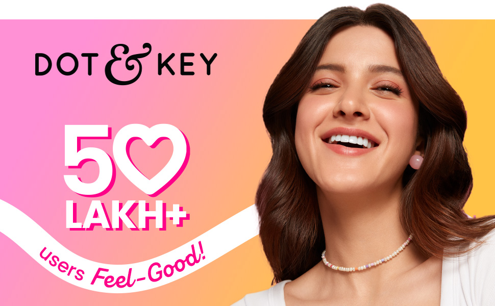 Dot & Key Strawberry Dew Tinted Sunscreen In-Vivo Tested SPF 50+ PA++++ With New-Age UV Filters, Brightens & Protects Skin, Ultra-light, With Niacinamide, Natural Finish, Non-Sticky|50ml|01-Porcelain