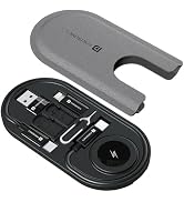 Portronics Mport 51 5-in-1 Type C HUB/Docking Station with RJ 45 Ethernet Port, 5Gbps Data Transfer, HDMI Port, USB 3.0, PD Quick Charge, 4K Ultra HD Data Quality(Grey)