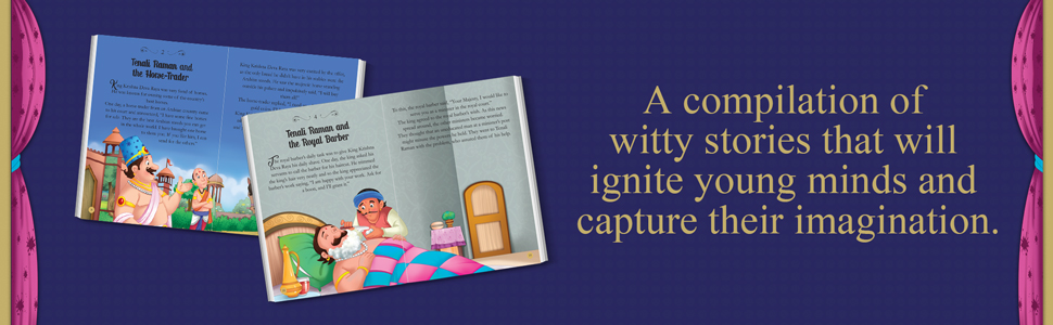 The Illustrated Stories of Tenali Raman: Classic Tales From India