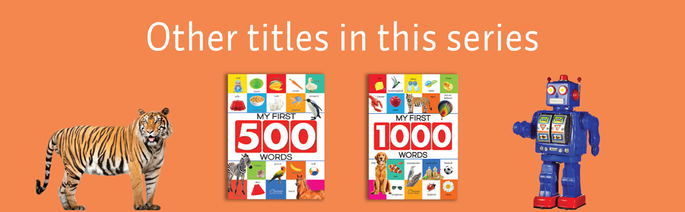My First 1000 Words For Kids | Age 2–6 Years | Learning Board Book | Vocabulary Building | Children Picture Book | Latest Edition | Alphabet | 123 | Action & Opposite Words | Body Parts | Birds & More