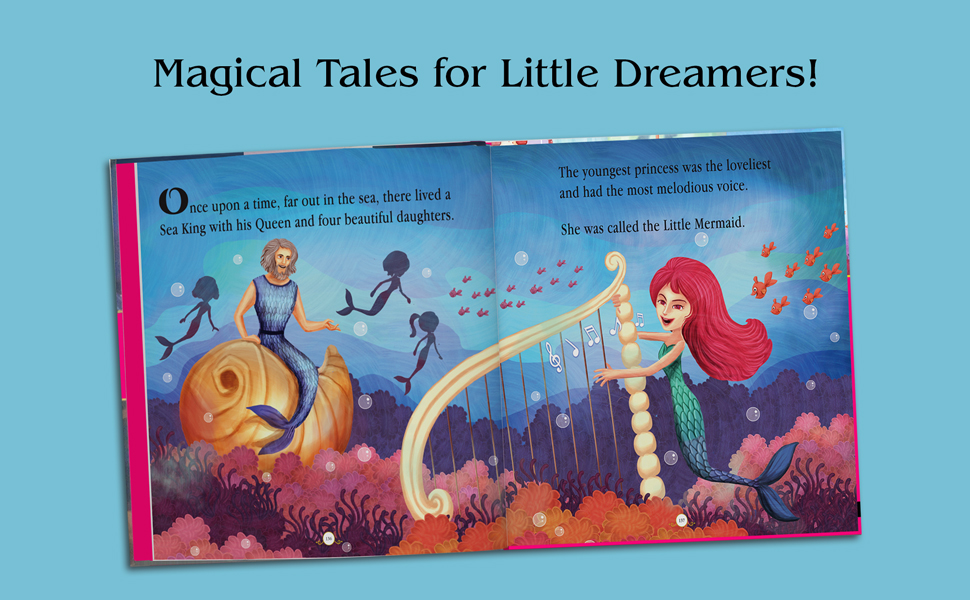 Princess Fairy Tales: Ten Traditional Fairy Tales For Children (Abridged and Retold With Large Font For Easy Reading) 8 Inches X 8 Inches - Hardback