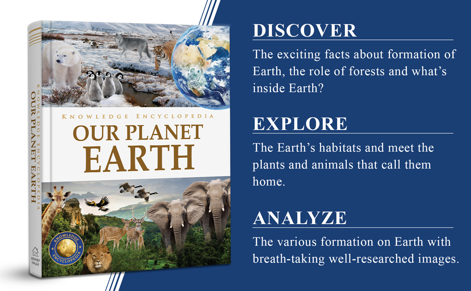 Knowledge Encyclopedia - Our Planet Earth - Hardcover