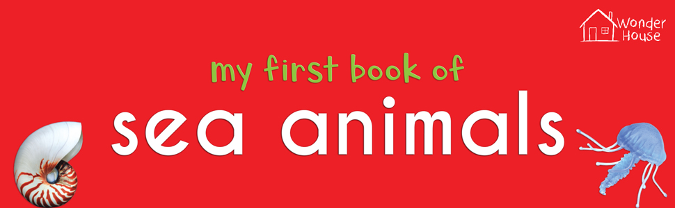 My First Book Of Sea Animals | Ages 0–3 Years | Ocean Animals | Board Book For Kids | Fish | Dolphins | Whales | Bright Pictures | Vocabulary Building | Toddlers & Preschoolers | Latest Edition