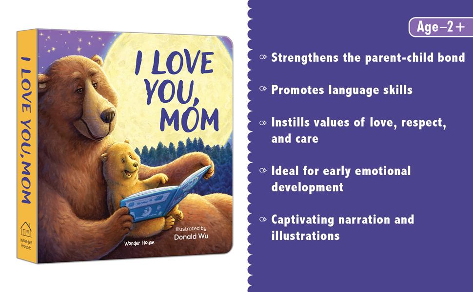 I Love You, Mummy Bear – A Heartwarming Illustrated Board Book for Kids: Gentle Story of Love, Bonding & Cuddles Between Mother and Baby Bear | ... 2–6 Years: Multiplication Tables From 1 - 20