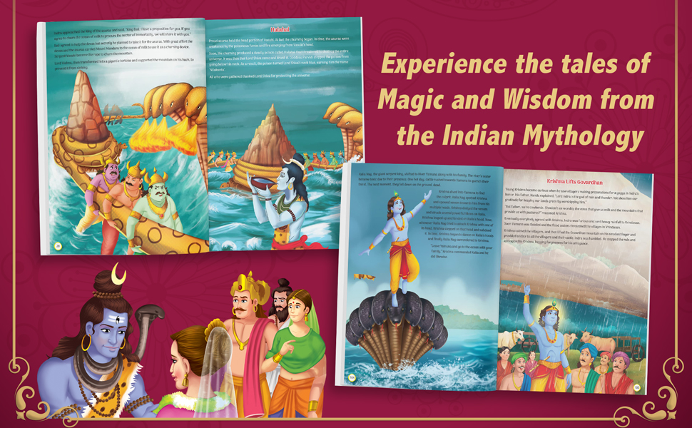 Illustrated Tales From Indian Mythology