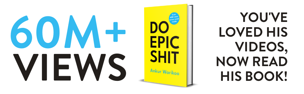 Do Epic Shit by Ankur Warikoo (Hardcover)