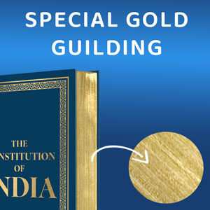 The Constitution of India (Deluxe Hardbound Edition) (Latest and Updated)