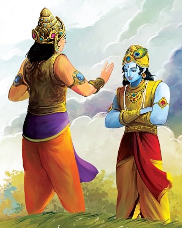 Illustrated Bhagavad Gita for Children: Timeless Teachings of Wisdom and Virtue by Shubha Vilas