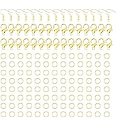 Ambitieux Children Jewelry Making Craft Bracelet Kits set for Kids - DIY 24 Compartment Box, 400+ Colorful Beads, Ear Hangings, Lobster Locks & Rings , 8 Pcs of Charms With Accessories - Birthday Gift for Girls 4 5 6 7 Years Packed in a sturdy corrugated 