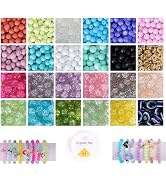 Ambitieux Children Jewelry Making Craft Bracelet Kits set for Kids - DIY 24 Compartment Box, 400+ Colorful Beads, Ear Hangings, Lobster Locks & Rings , 8 Pcs of Charms With Accessories - Birthday Gift for Girls 4 5 6 7 Years Packed in a sturdy corrugated 