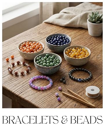 Ambitieux Children Jewelry Making Craft Bracelet Kits set for Kids - DIY 24 Compartment Box, 400+ Colorful Beads, Ear Hangings, Lobster Locks & Rings , 8 Pcs of Charms With Accessories - Birthday Gift for Girls 4 5 6 7 Years Packed in a sturdy corrugated 