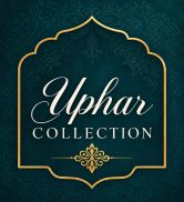 INDIAN ART VILLA Pure Copper Drinkware Gift Set – Embossed Design with 1 Bottle (900 ML) & 2 Glasses (275 ML) in a Blue Box – Gifting Item for Diwali, Weddings, and Festive Occasions