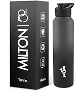 MILTON Copper Charge 1000 Bottle, 850ml, 100% Pure Copper, BPA Free Water Bottle, Leak Proof, Office Bottle, Boosts Immunity, Supports Digestive & Liver Health, Ayurveda Inspired