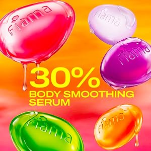 Fiama Gel Bar Celebration Pack 625g (125g Pack of 5) | 5 Unique Variants | Moisturised Skin with 30% Smoothing Body Serum | Gift Set for Women & Men | All Skin Types