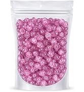 Ambitieux DIY Bracelet Making Kit for Girls – 30 Types of 600+ pcs of Crackle, Jelly & Pearl Beads golden ring in 2 Boxes with Charms, Hooks, 2 Elastic Threads & Cutter – Craft Kit for Kids Age 7-12 Return Gift Idea