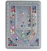 Ambitieux DIY Bracelet Making Kit for Girls – 30 Types of 600+ pcs of Crackle, Jelly & Pearl Beads golden ring in 2 Boxes with Charms, Hooks, 2 Elastic Threads & Cutter – Craft Kit for Kids Age 7-12 Return Gift Idea