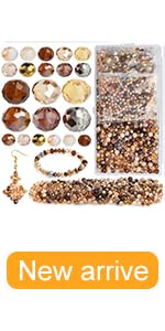SANNIDHI 3868pcs Clay Beads Bracelet Making Kit, 18 Colours for Girls