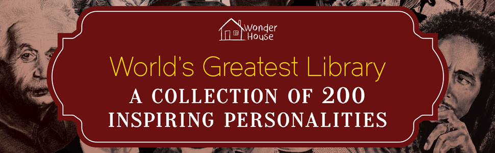 World's Greatest Library : A Collection of 200 Inspiring Personalities (Box Set of 8 Biographies)