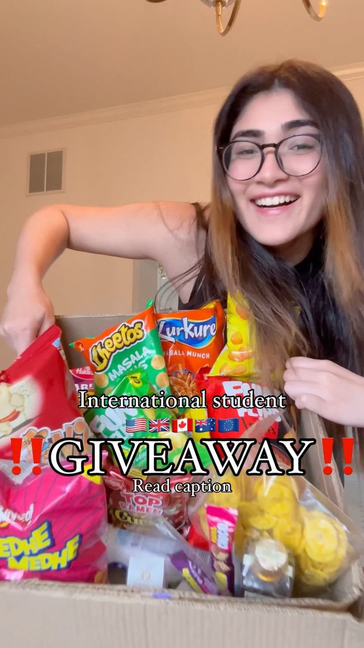 Feeling homesick? We got you!🫶🏻 @the.bazaar5 is giving away an Indian snack goodie box to anyone who is a fan of Indian snacks, but is living abroad!  To participate in the giveaway, Follow these steps: 1. Follow @the.bazaar5 and @mykitchensnaps on Instagram. 2. Like and share this post on your story 3. Comment with your favorite Desi snacks 4. Let us know the 3 items from  website you’d most like to receive in the goodie box. The winner will be announced on 27th March 2024, and will be chosen on a raffle basis ! Good luck 💗 #reelsindia #reelsinstagram #trending #trendsindia #trendingreels #internationalstudents #indianstudents #exchange #reelslovers #giveaway #holi #holifestival