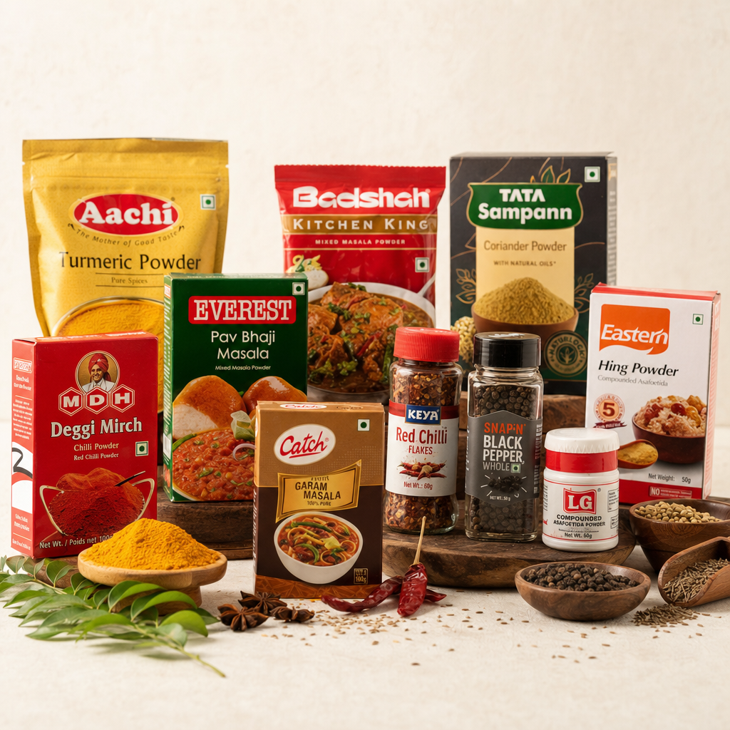Spices & Masalas