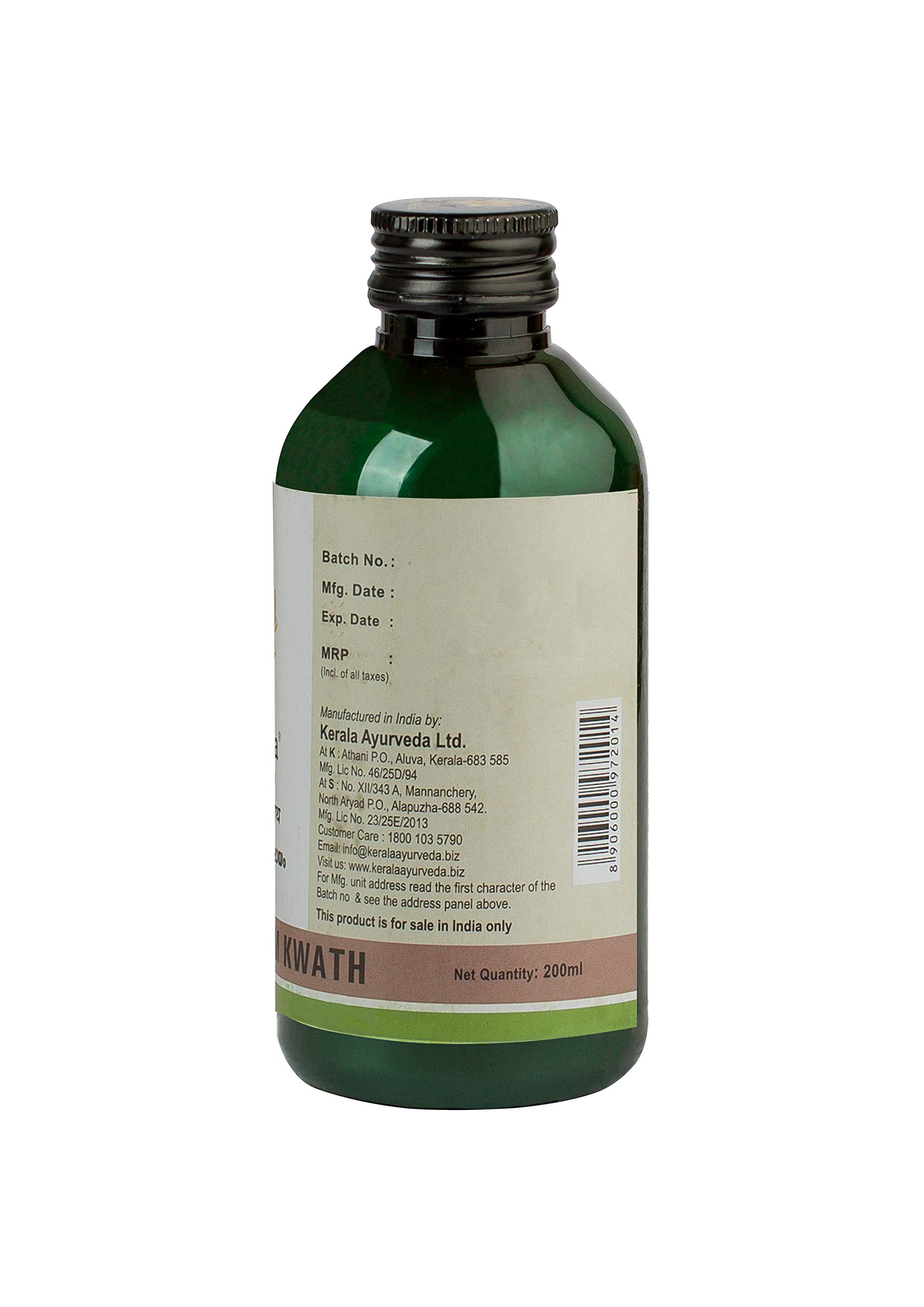 Kerala Ayurveda Amruthotharam Kwath 200 Ml – view 3