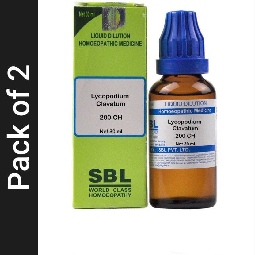 SBL Lycopodium Clavatum 200 CH Dilution (2 x 30 ml)