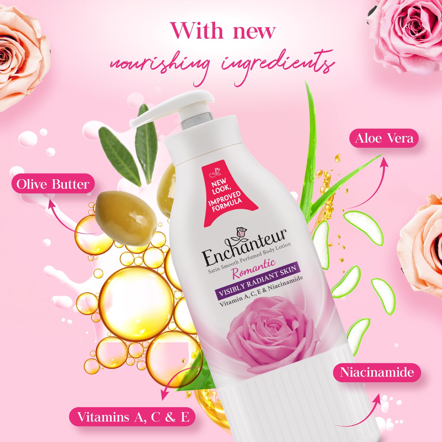 Enchanteur Romantic Perfumed Body Lotion, 500ml – view 6