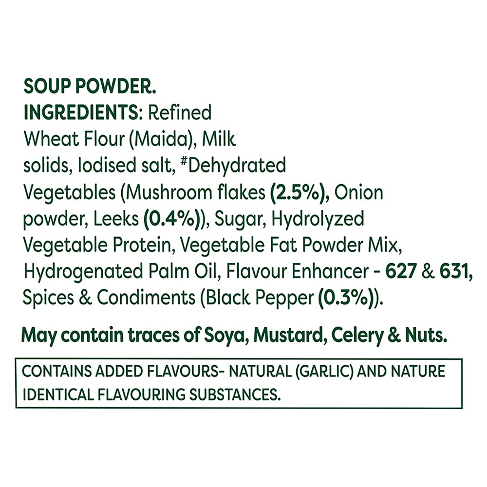 Knorr International Italian Mushroom Soup Pouch, 46g / 48g (Weight Many Vary) – view 3