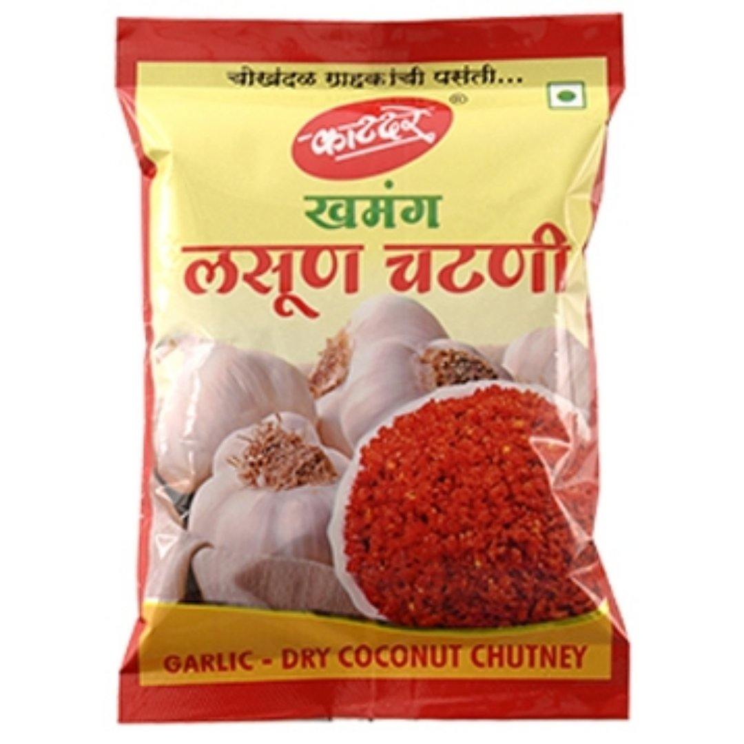 Maharashtra Katdare Lasun (Garlic Dry Coconut) Chutney-200gms – view 2