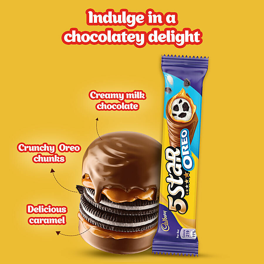 Cadbury 5 Star Oreo Chocolate Bar 42 g – view 7