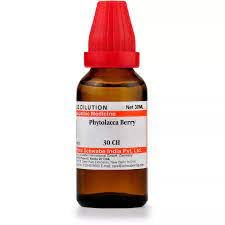 Dr. Willmar Schwabe India Phytolacca Berry 30CH 30 ml pack of 2