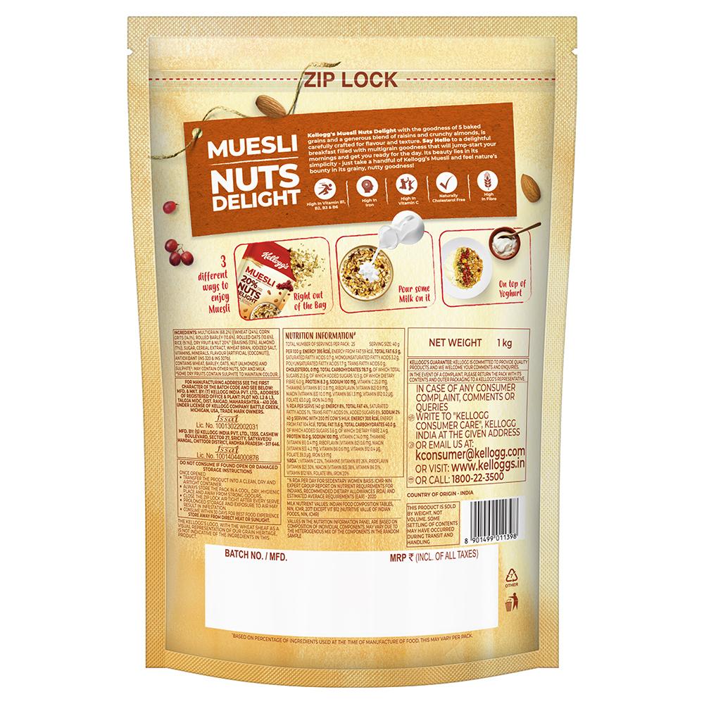 Kellogg's Nuts Delight Muesli 1 Kg – view 2
