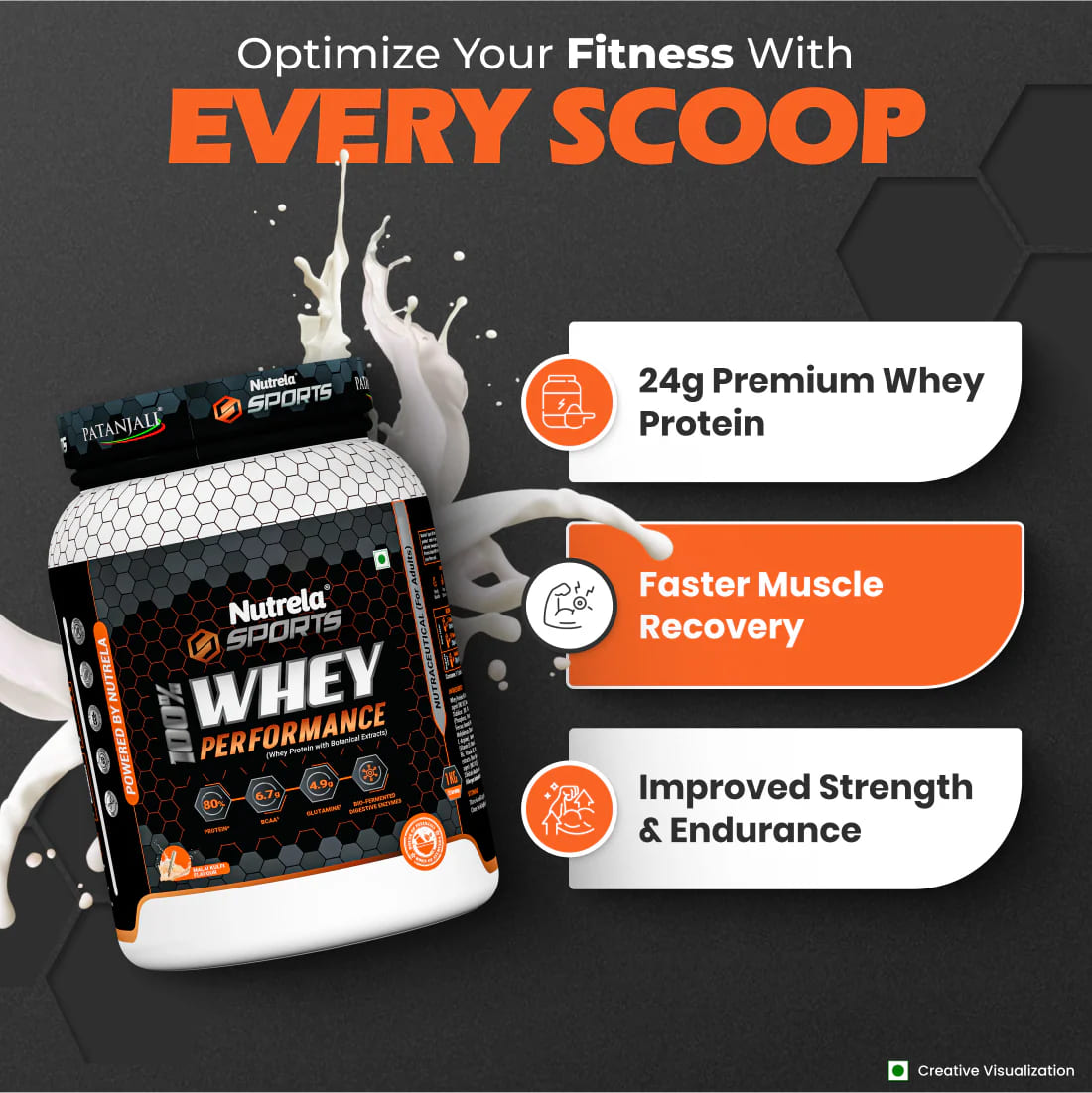 Patanjali Nutrela 100% Whey Performance – view 7