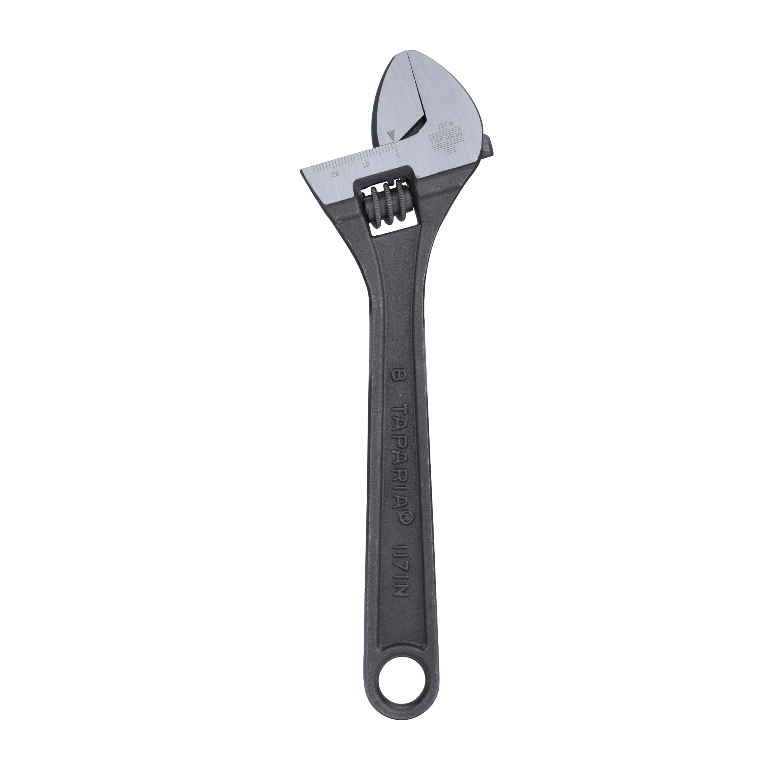 Taparia 1171-8/1171N-8 205mm Steel Single Sided Adjustable Spanner Wrench (Grey) – view 2