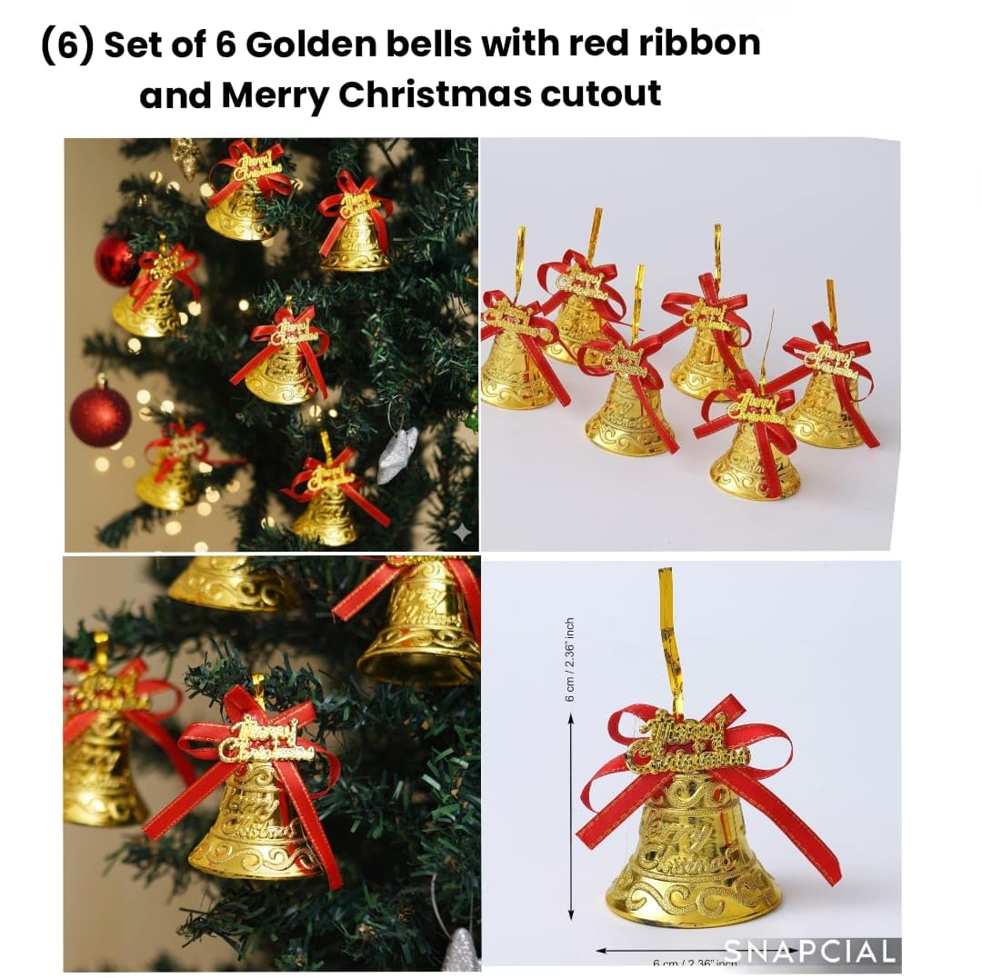 100 Pcs Christmas Tree Decoration Ornaments Set – view 5