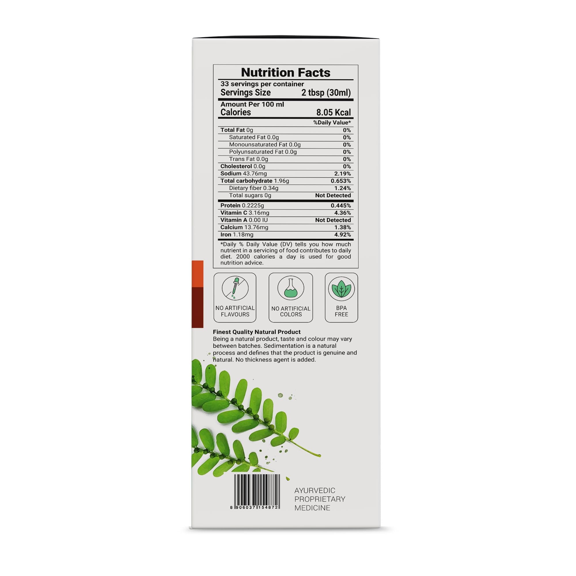 KRISHNA'S HERBAL & AYURVEDA Liver Detox Juice, Strengthens & Improves Digestion, Natural Rejuvenator & Liver Detoxifier, No Artificial Colors or Flavors, 1000 Ml - (Pack of 1) – view 9