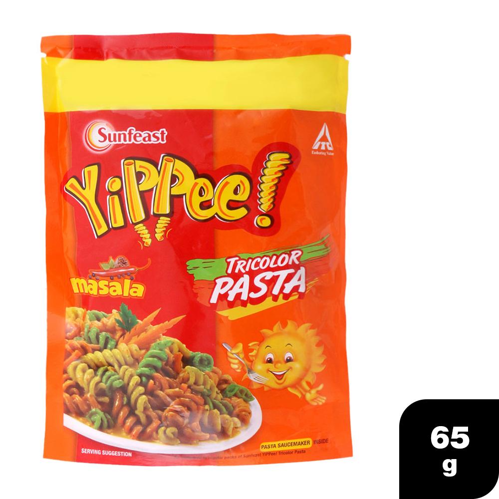 Sunfeast Yippee Masala Instant Tricolor Pasta 65 G – view 1