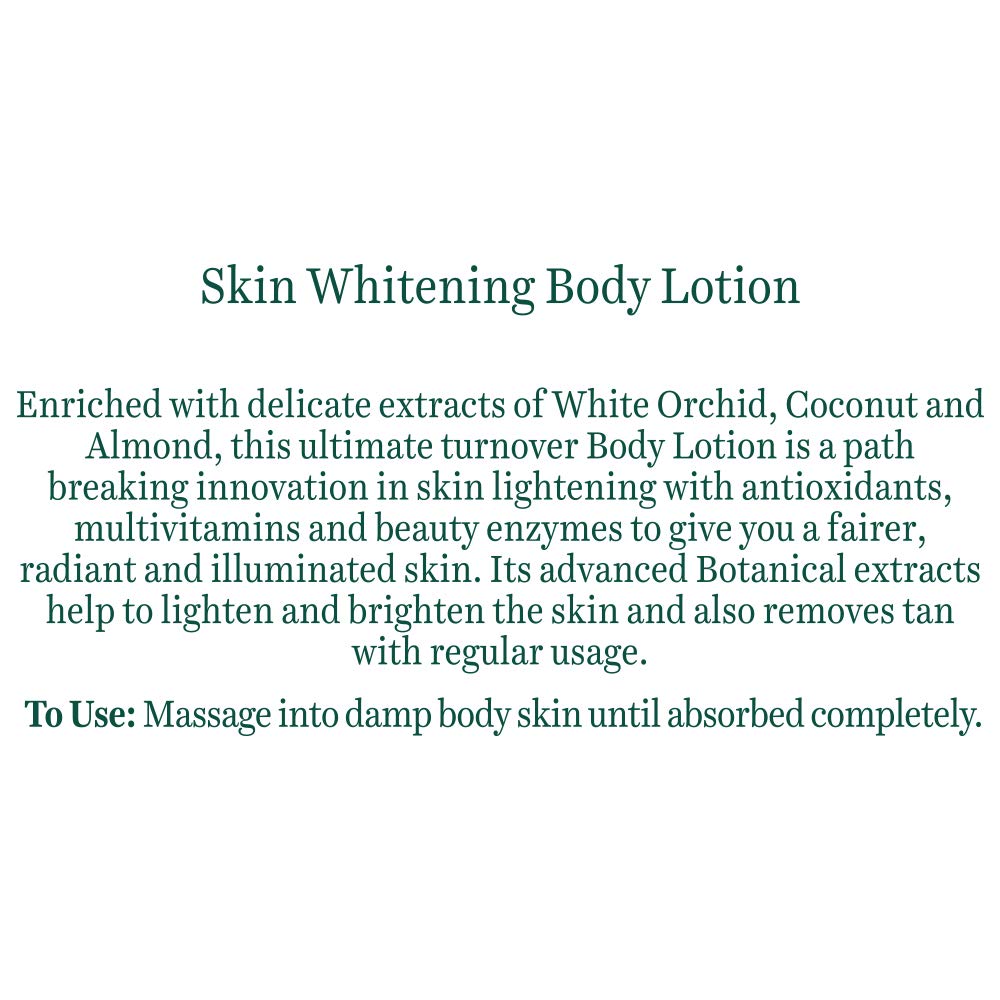 Biotique White Orchid Brightening Body Lotion For Extra Brightening & Radiance (180ml, Normal Skin) – view 4