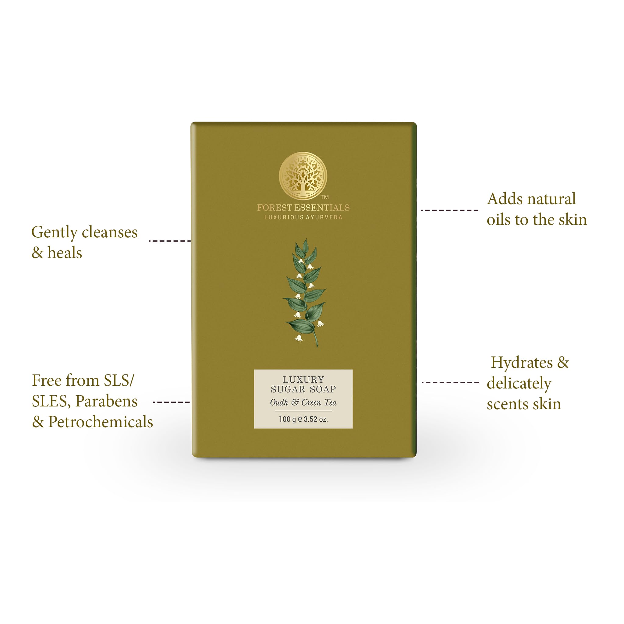 Forest Essentials Luxury Sugar Soap – view 3