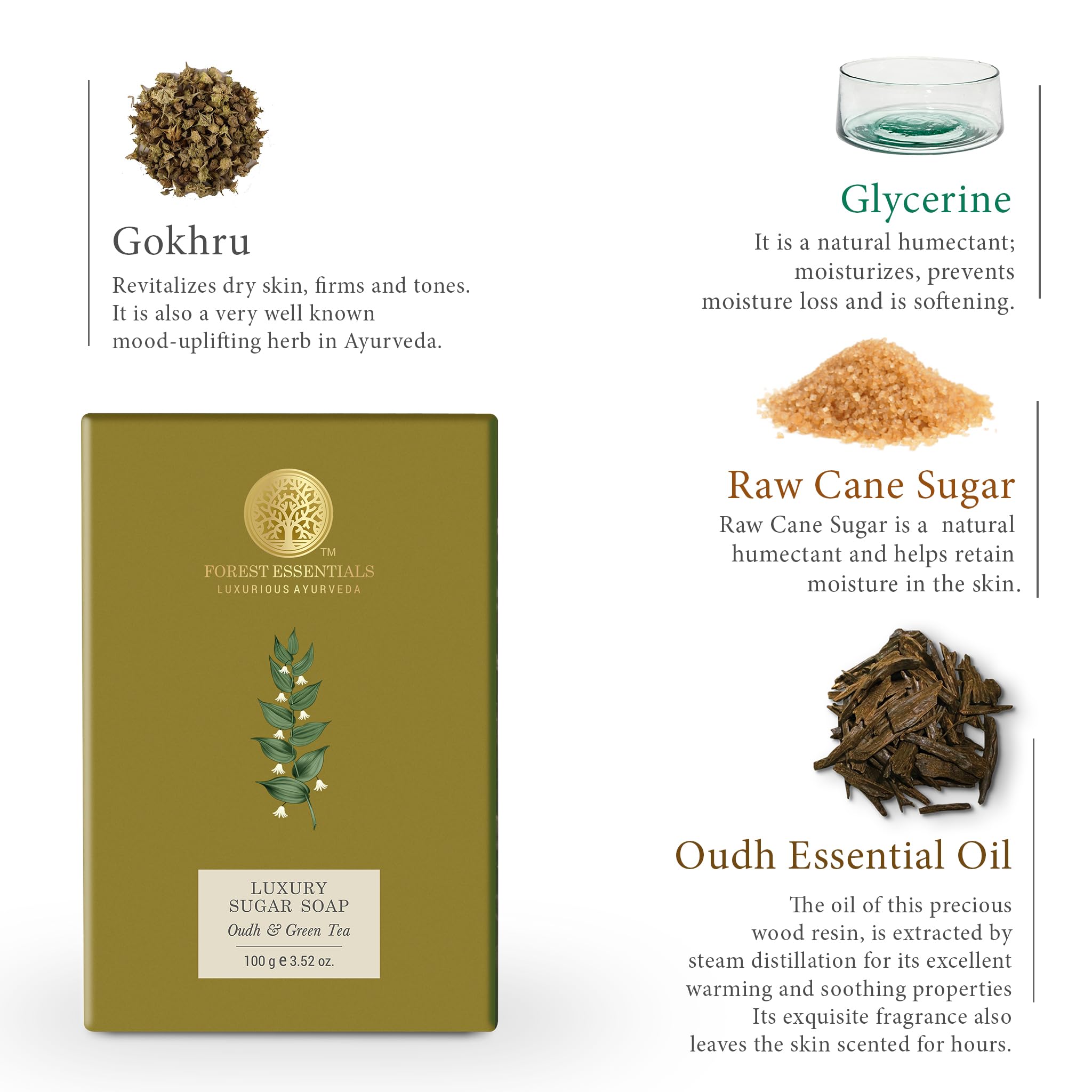 Forest Essentials Luxury Sugar Soap – view 4