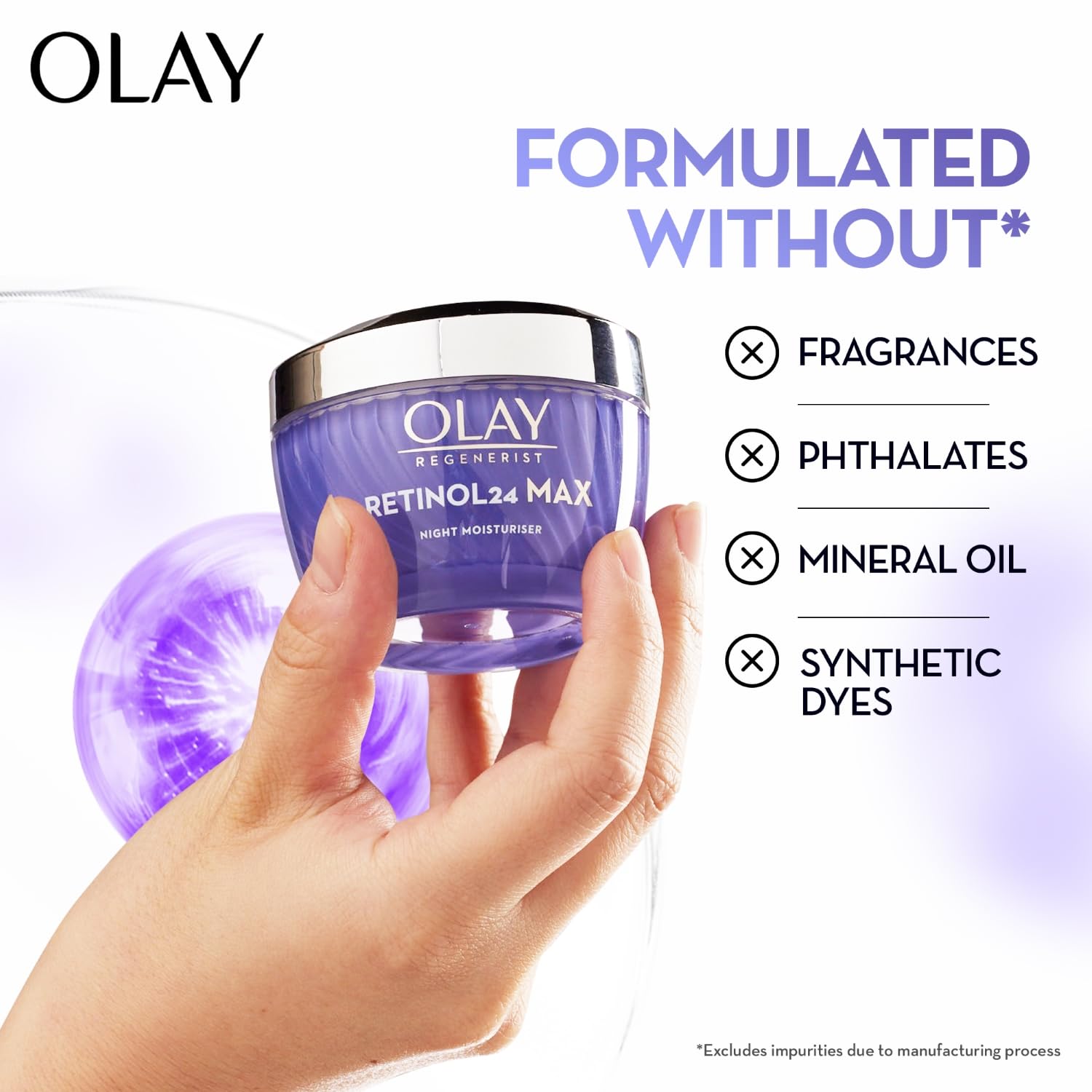 Olay Retinol24 Max Night Cream l Visibly Reduces Fine Lines in 7 Nights – view 6