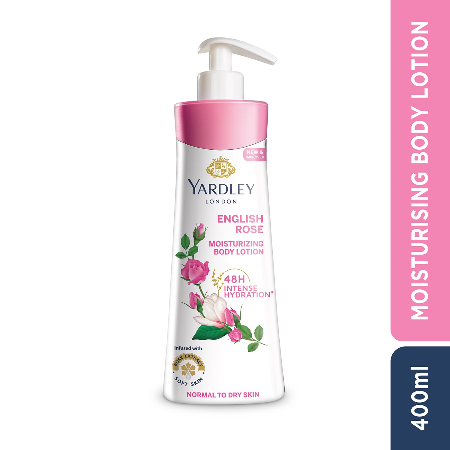 Yardley London English Rose Moisturizing Body Lotion With Germ Shield – view 2