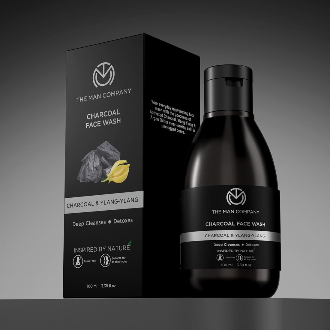 The Man Company Activated Charcoal Face Wash for Men - 100ml – view 5