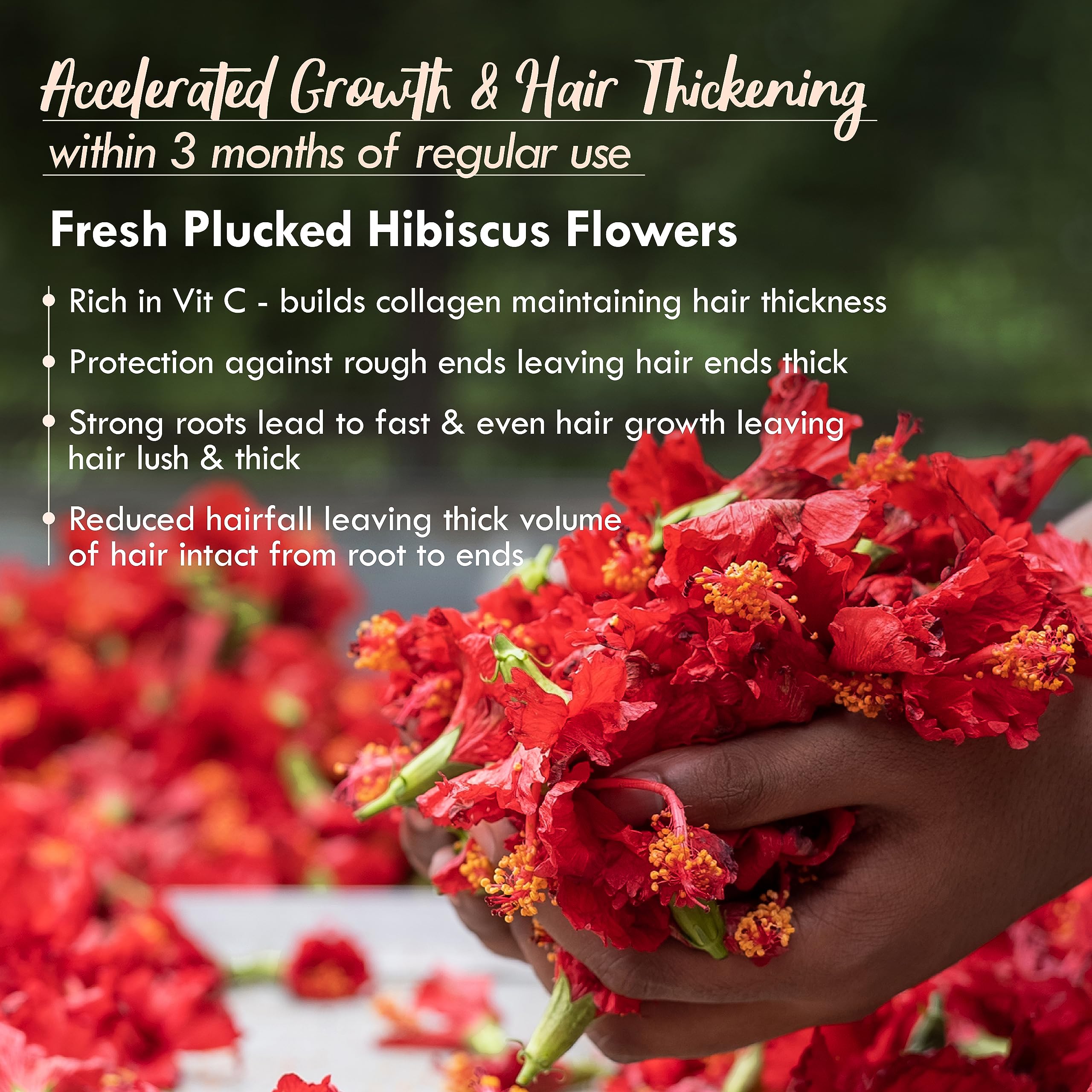 Nat Habit Five Oil Hibiscus Nutrimask-Hair Mask For Hair Growth, Conditioning, Smoothening, Dry & Frizzy Hair Enriched With Hibiscus Flowers, Hibiscus , Neem, Curry Leaves (Pack Of 2 X 40Grams) – view 4