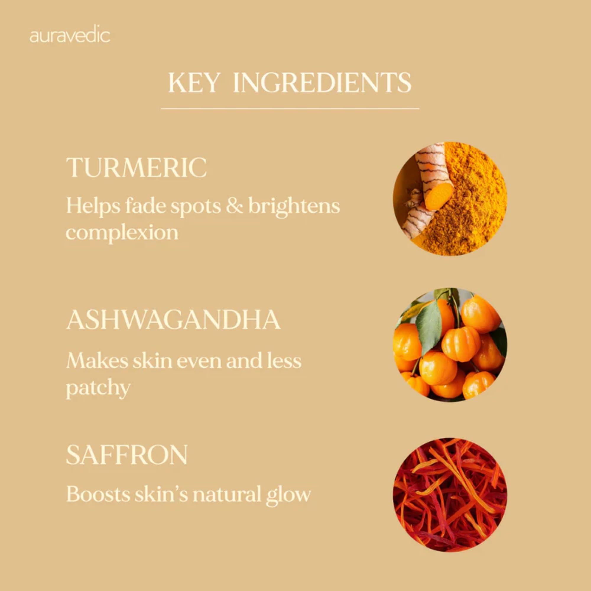 Auravedic Saffron Face Oil For Glowing Skin 100 ml Pack of 2 Ashwagandha Turmeric Face Serum For Pigmentation And Dark Spot Serum For Women Glowing Skin Face Body Oil After Bath For Daily Use – view 4
